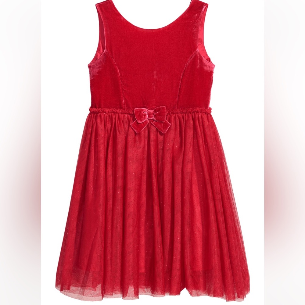 H&M RED TULLE DRESS